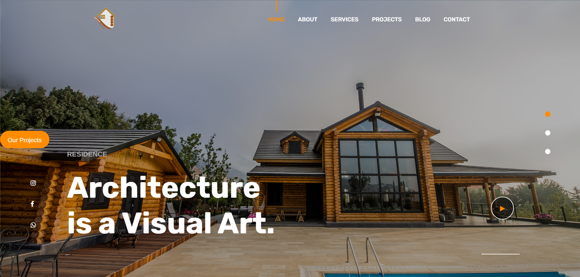 Forest canopy in fog