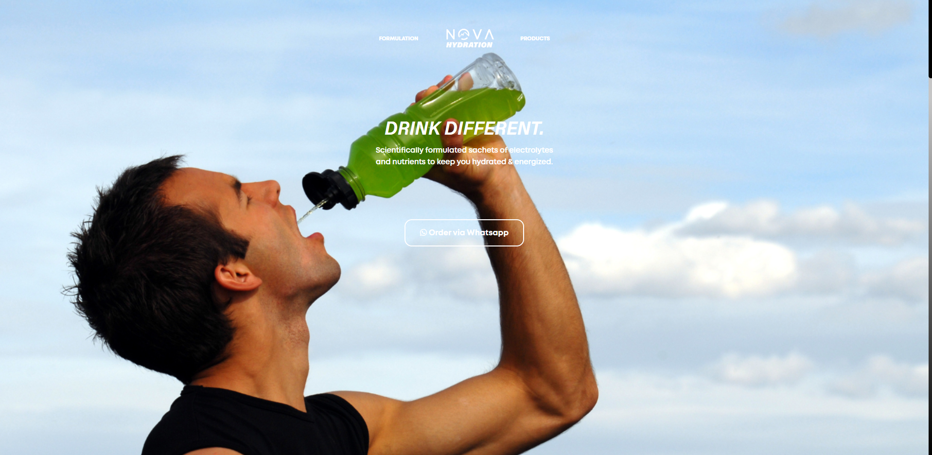 Jagged rocks in the sea with soft waves